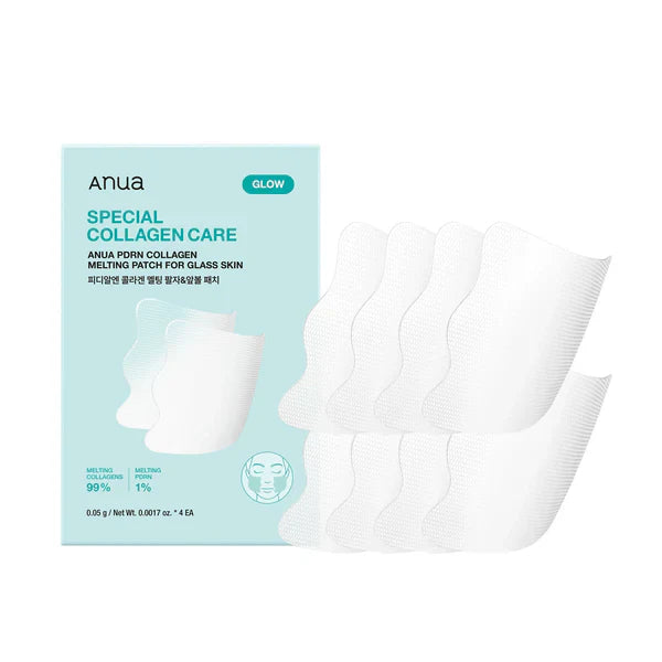 [Mascarilla facial] Anua PDRN Collagen Melting Patch for Glass Skin (4ea)