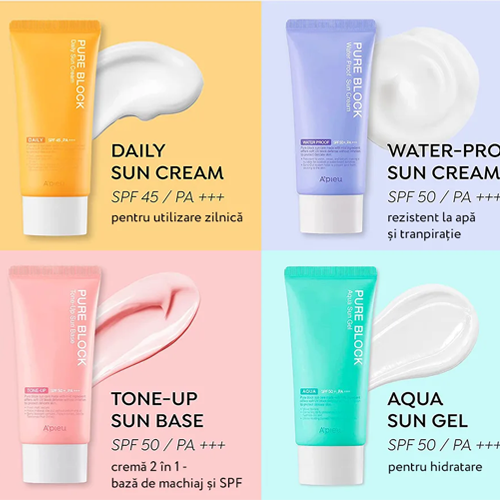 [Protector solar] Apieu Pure Block Natural Daily Sun Cream 50ml