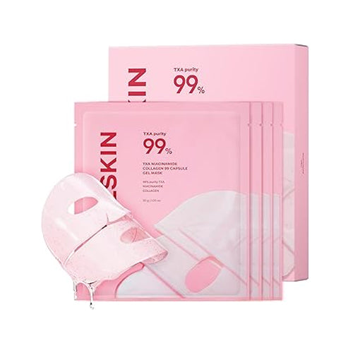 [Mascarillas faciales] APRILSKIN TXA Niacinamide Collagen 99 Capsule Gel Mask (4ea)