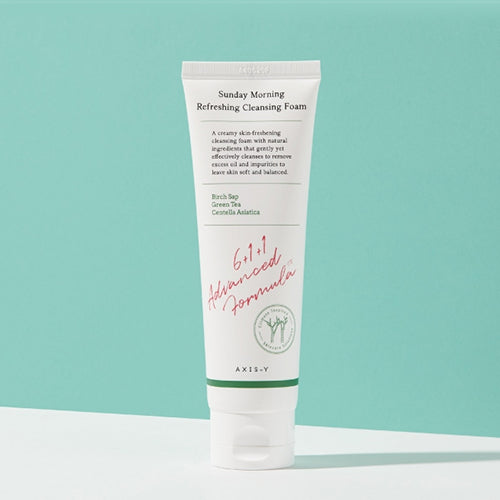 [Limpiador facial] AXIS-Y Sunday Morning Refreshing Cleansing Foam 120ml