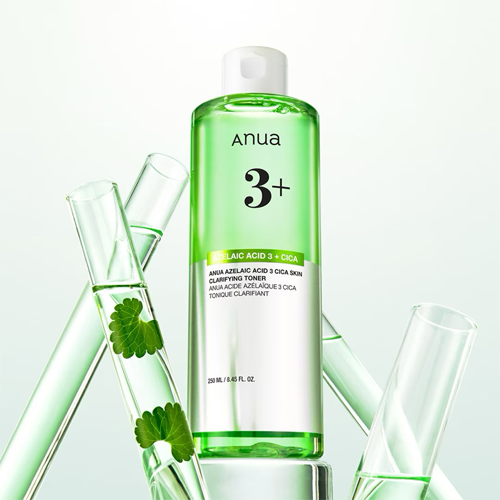 [Tónico facial] Anua Azelaic Acid 3 Cica Skin Clarifying Toner 250ml