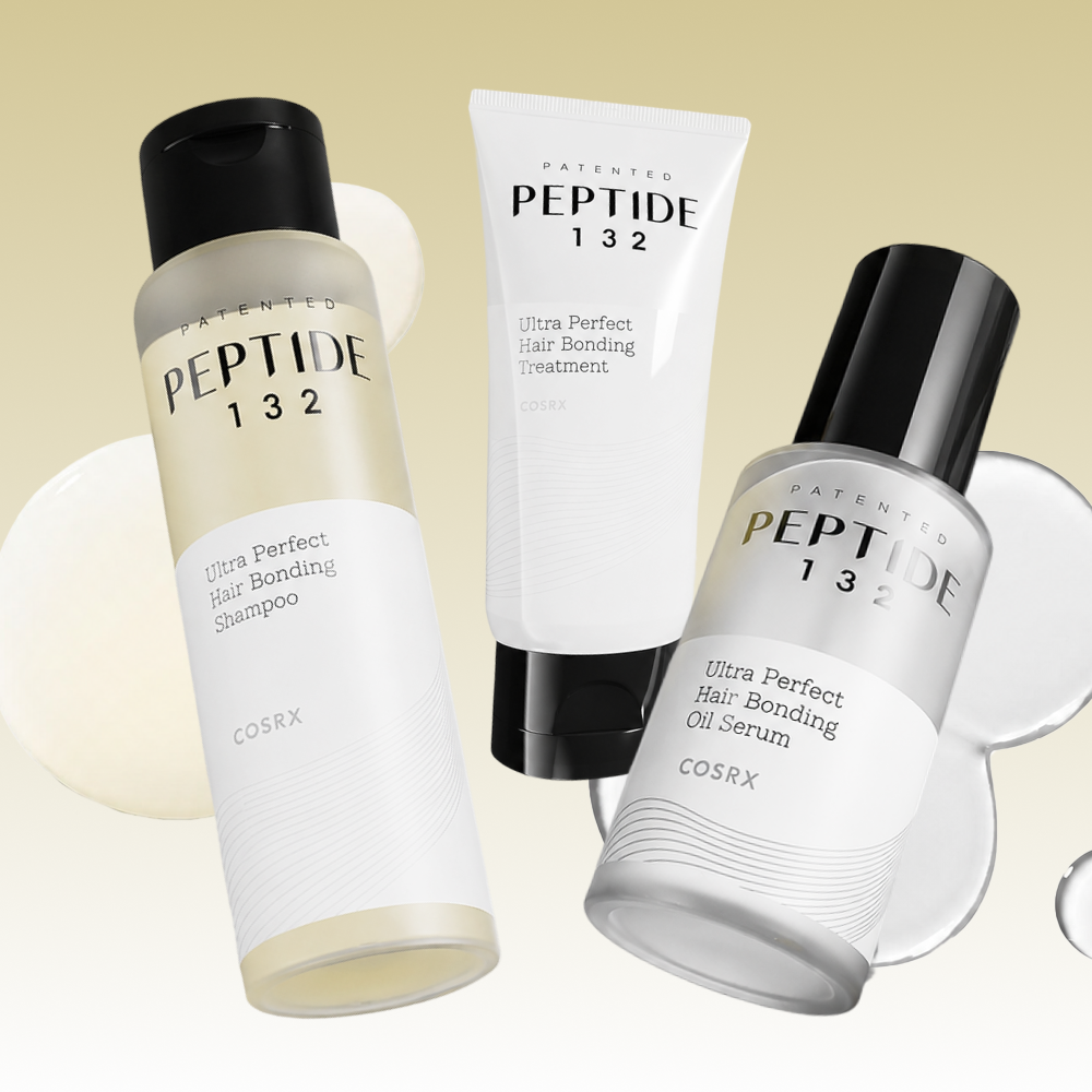 *SUPER PRECIO* [Set Especial] COSRX Set Cuidado Capilar: PEPTIDE-132 Hair Bonding Shampoo + Treatment + Oil