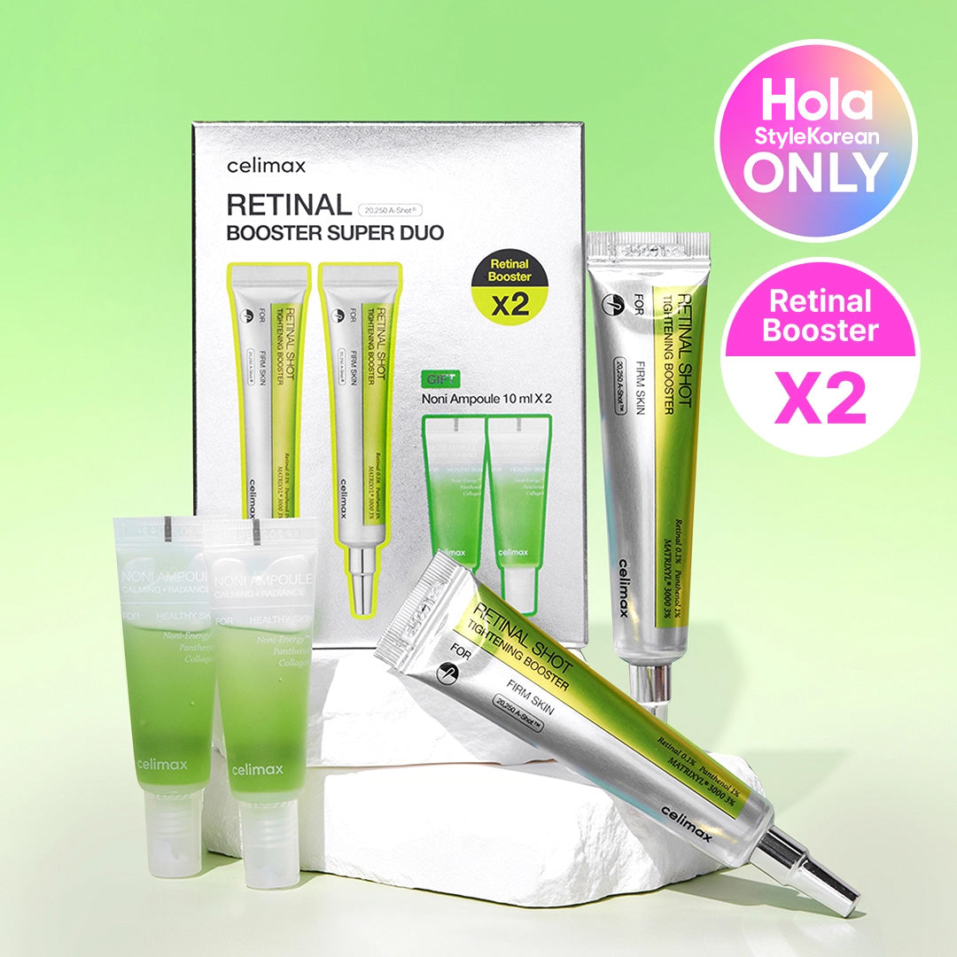 *Caja Exclusiva* [Sérum antiarrugas] celimax Retinal Booster Double Pack (+ minis de Noni sérums de Regalo)