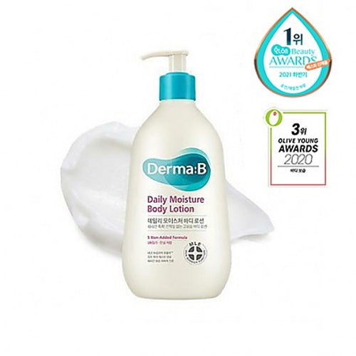 [Loción corporal] DERMA:B Daily Moisture Body Lotion 400ml