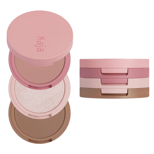 [Trío maquillaje en compacto] Kaja Play Bento - blush, highlighter, and bronzer trios (5 types)