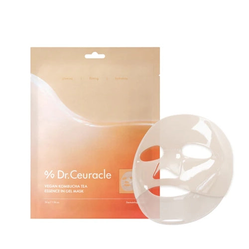 [Mascarilla facial] Dr.Ceuracle Vegan Kombucha Tea Essence In Gel Mask (1ea)