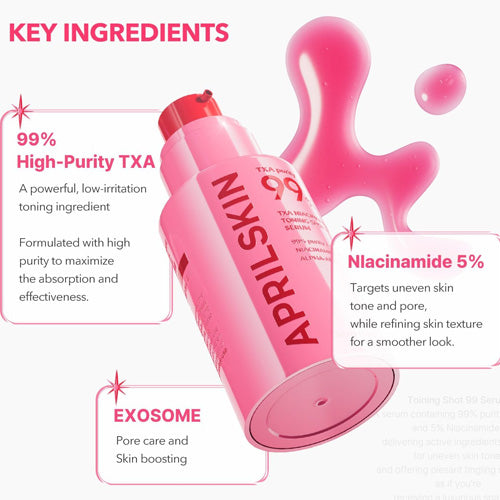[Sérum] APRILSKIN TXA Niacinamide Toning Shot 99 Serum 30ml
