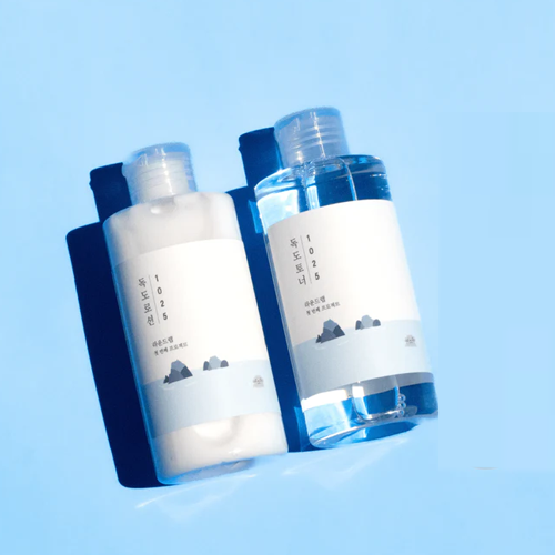 [Set de tónico y loción facial] ROUND LAB 1025 Dokdo Toner 200ml + Dokdo Lotion 200ml