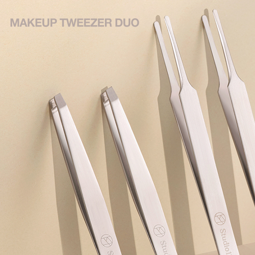 [Set de pinzas] Studio17 Makeup Tweezer Duo