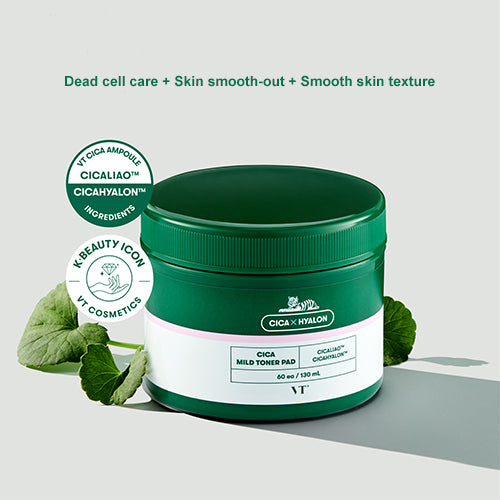 [Almohadillas con tónico] VT Cica Mild Toner Pad (60ea)
