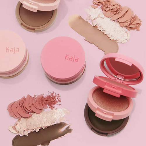 [Trío maquillaje en compacto] Kaja Play Bento - blush, highlighter, and bronzer trios (5 types)