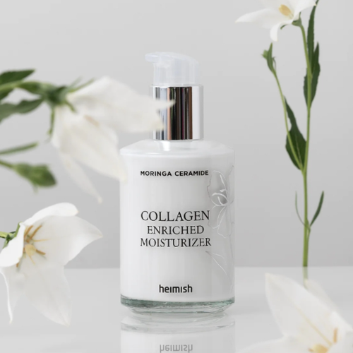 [Crema facial con colágeno] Heimish Moringa Ceramide Collagen Enriched Moisturizer 120ml