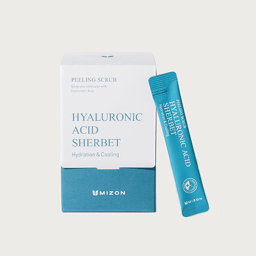 [Exfoliante] Mizon Hyaluronic Acid Sherbet Peeling Scrub (5g*40ea)