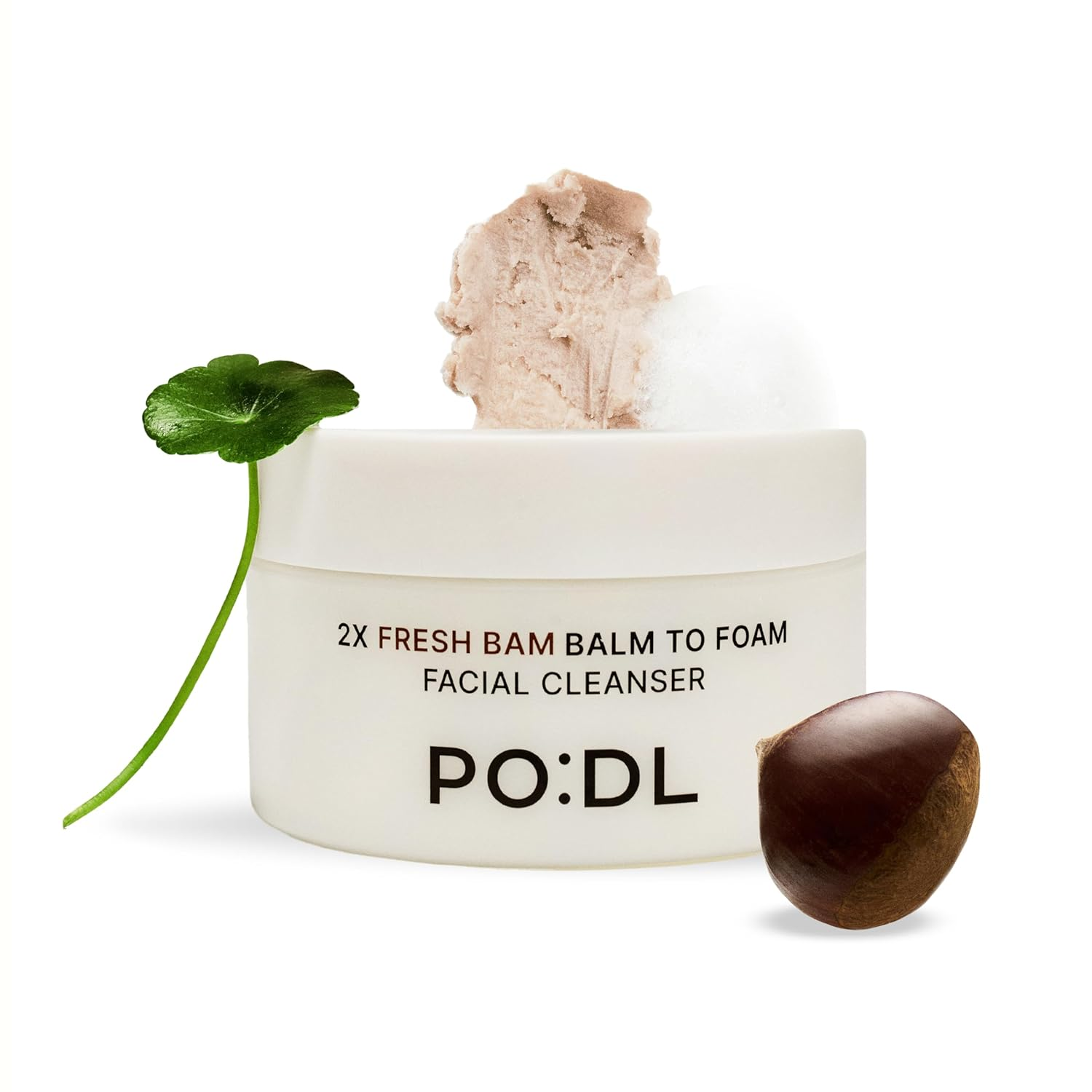 [Limpiador facial] PODL 2X Fresh Bam Balm To Foam 130ml