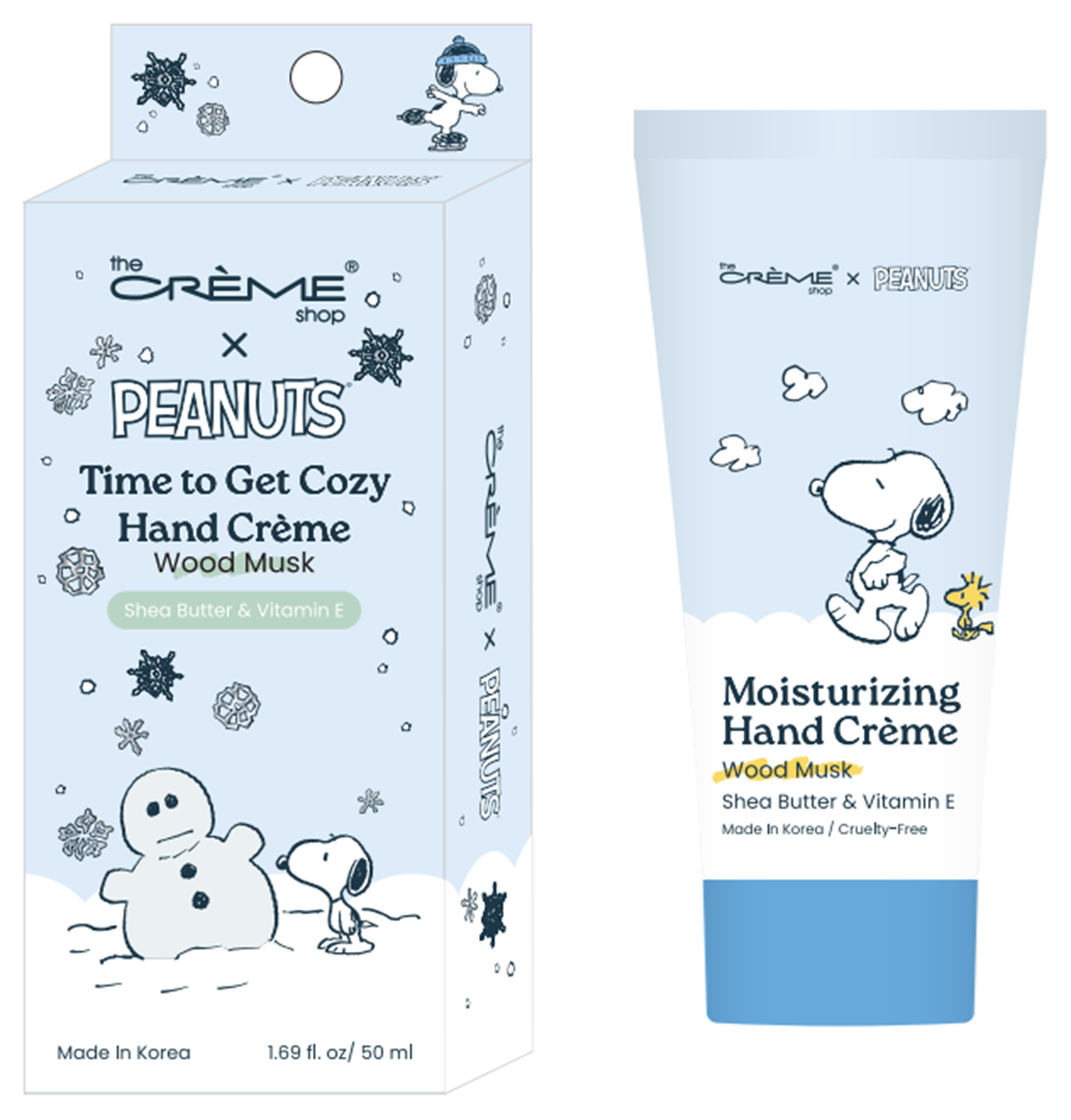 [Crema de manos] The Crème Shop Crema de manos hidratante PEANUTS - Woodsy