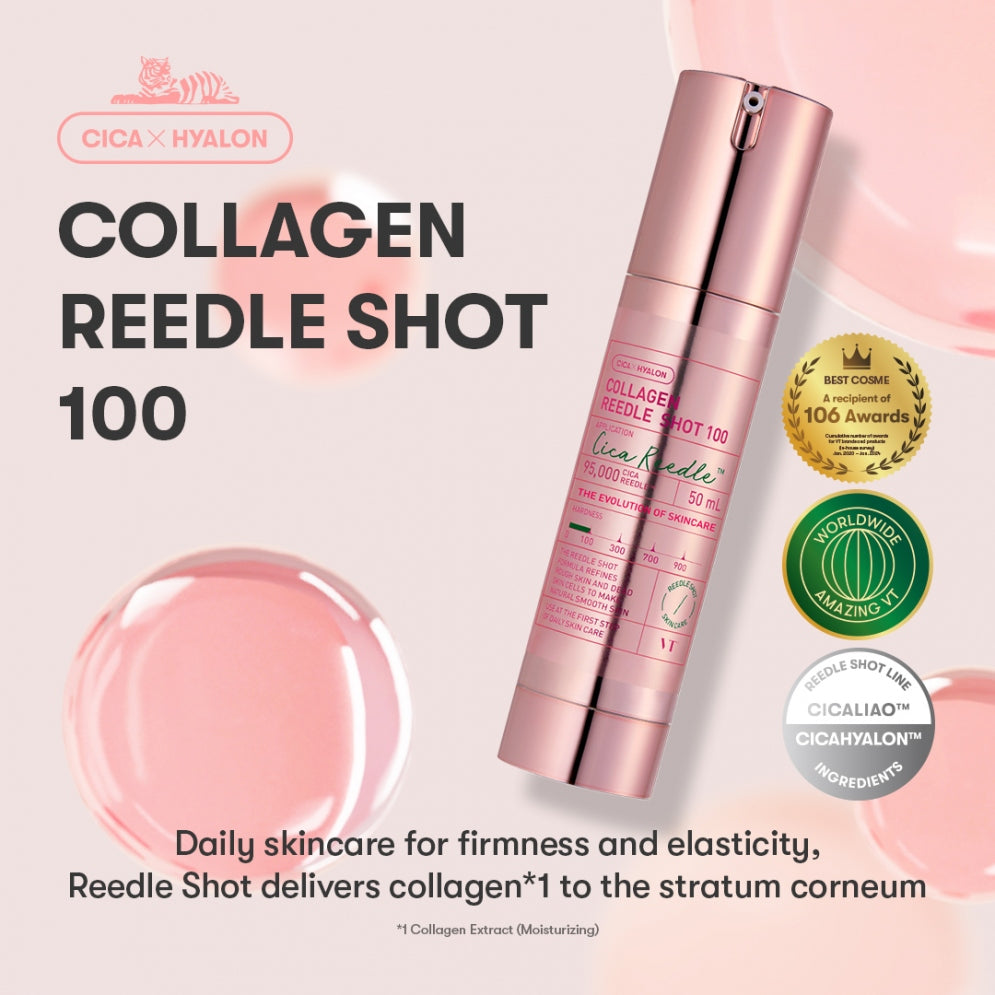 [Sérum microagujas] VT Collagen Reedle Shot 100 Stick 2ml (10ea)