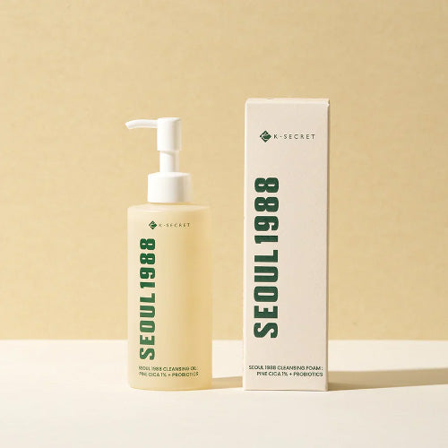 [Aceite limpiador facial] KSECRET SEOUL 1988 Cleansing Oil : Pine Cica 1% + Probiotics 200ml