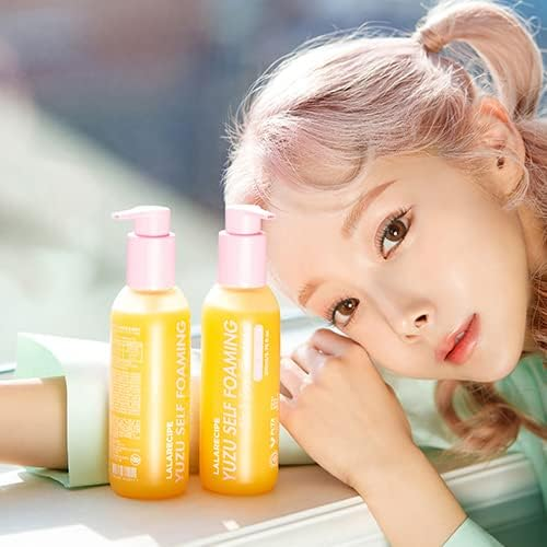 [Limpiador facial] LalaRecipe Yuzu Self Foaming 3in1 Cleanser 200ml