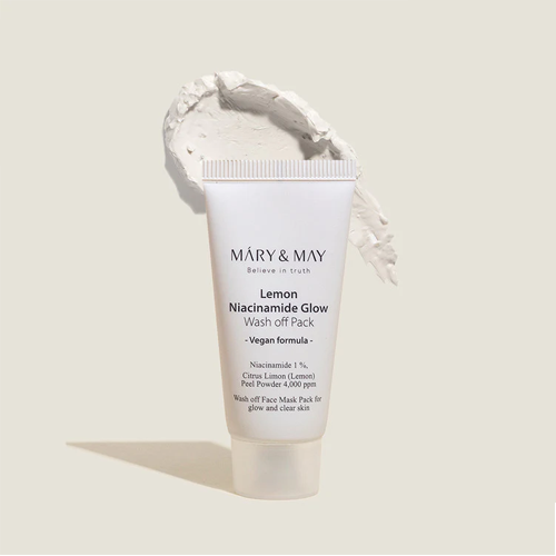 [Mascarilla facial] Mary&May Lemon Niacinamide Glow Wash off Pack 30ml