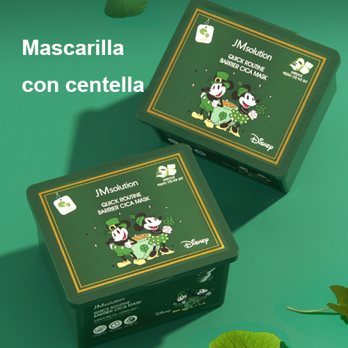 [Mascarilla facial] JM Disney Quick Routine Barrier Cica Mask (30ea)