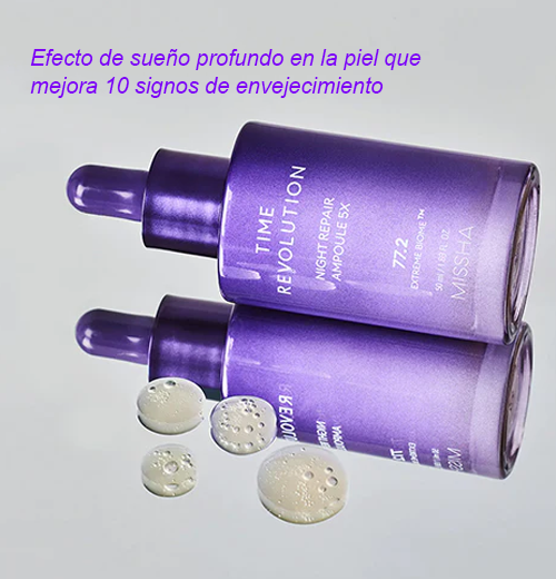 [Sérum] Missha Time Revolution Night Repair Ampoule 5X 50ml