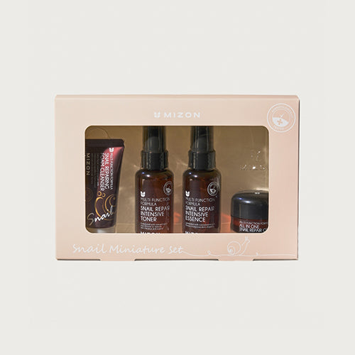 [Kit de cuidado de piel] Mizon Snail Miniature Set