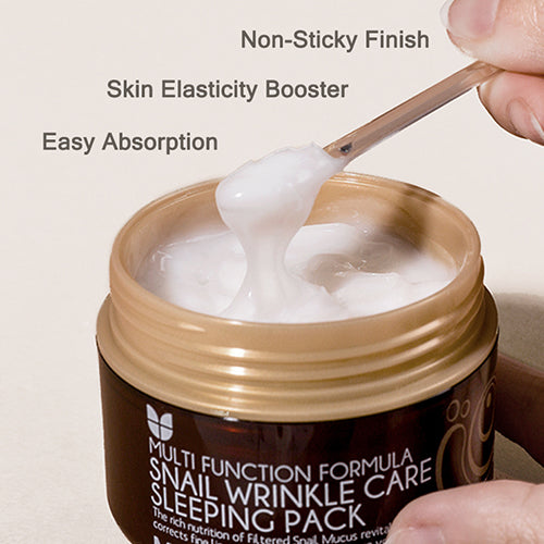 [Mascarilla facial] Mizon Snail Wrinkle Care Sleeping Pack 80ml