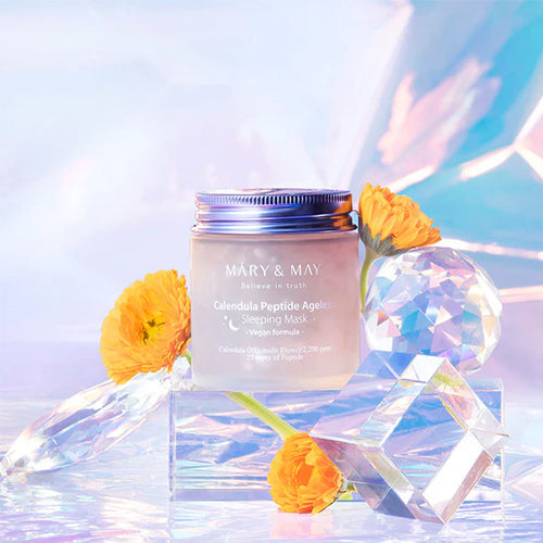 [Mascarilla nocturna] Mary&May Calendula Peptide Ageless Sleeping Mask 110ml