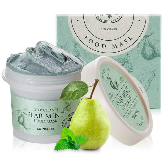 [Mascarilla facial] Skinfood Pear Mint Food Mask 120ml