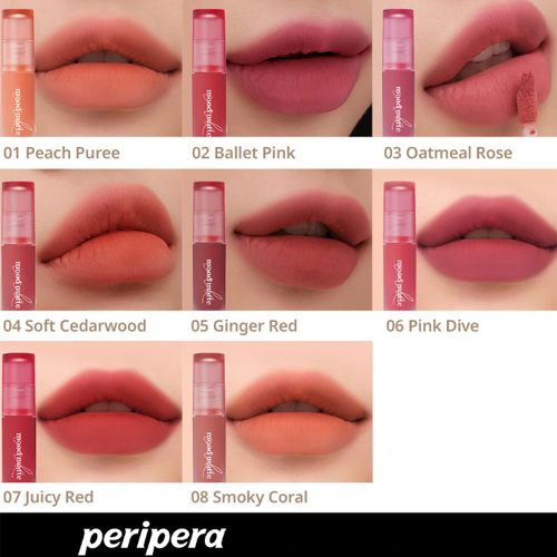 [Tinte labial] Peripera *NEW* Ink Mood Matte Tint (3 colors)