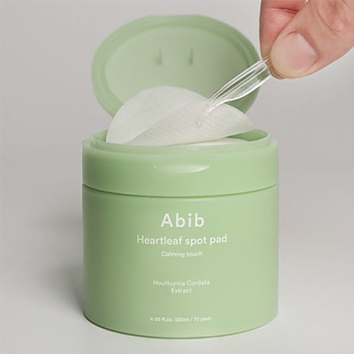 [Almohadillas con tónico] Abib Heartleaf spot pad calming touch (80 pads)