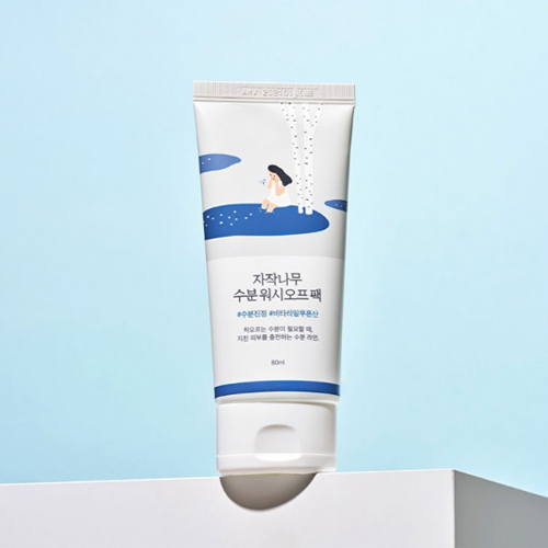 [Mascarilla facial] ROUND LAB Birch Juice Moisturizing Washoff Pack 80ml