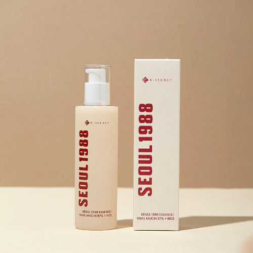 [Sérum] KSECRET SEOUL 1988 Essence : Snail Mucin 97% + Rice 100ml