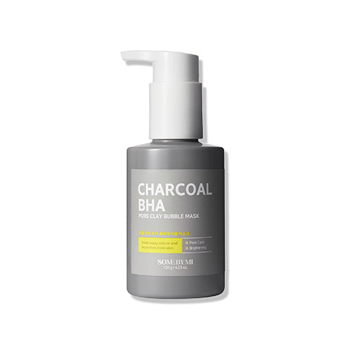 [Mascarilla facial para poros] SOMEBYMICharcoal BHA Pore Clay Bubble Mask 120ml
