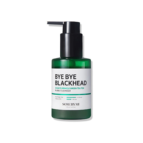 [Limpiador facial] SOMEBYMI Bye Bye Blackhead 30 Days Miracle Green Tea Tox Bubble Cleanser 120ml