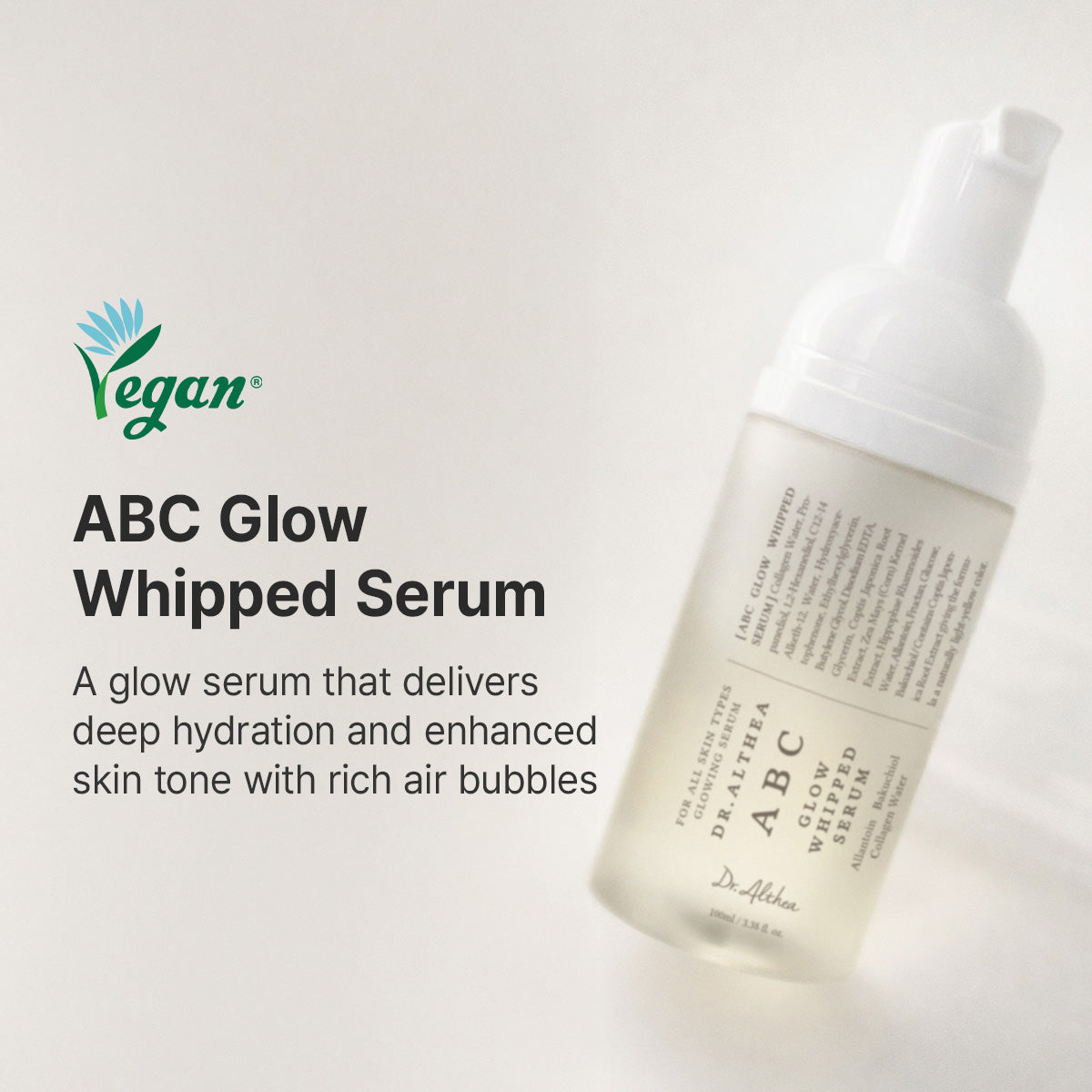 [Sérum] Dr.Althea ABC Glow Whipped Serum 100ml