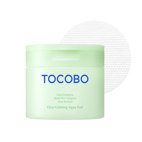 [Almohadillas con tónico] TOCOBO Cica Calming Aqua Pad (60ea)