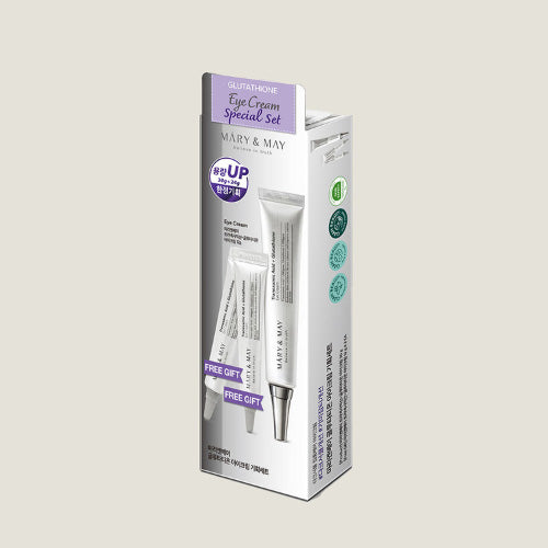 [Crema contorno de ojos] Mary&May Glutathione Eyecream Special Set (Eye Cream 30g 1ea+Miniature 2ea)