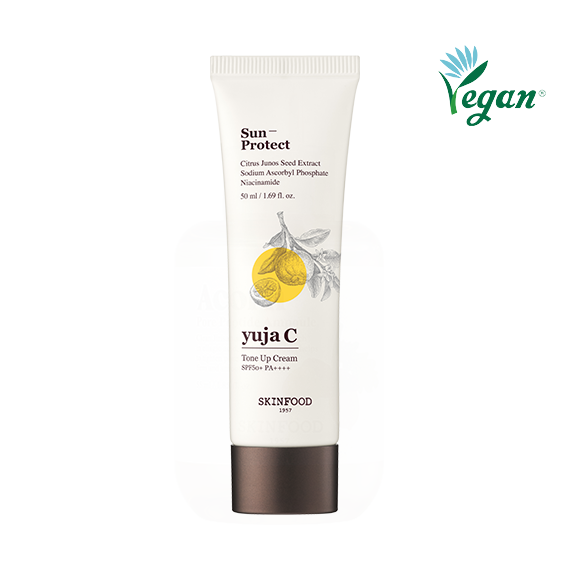 [Unificador de tono] Skinfood *renew* Yuja C Dark Spot Clear Tone Up Cream SPF50+ PA++++ 40ml