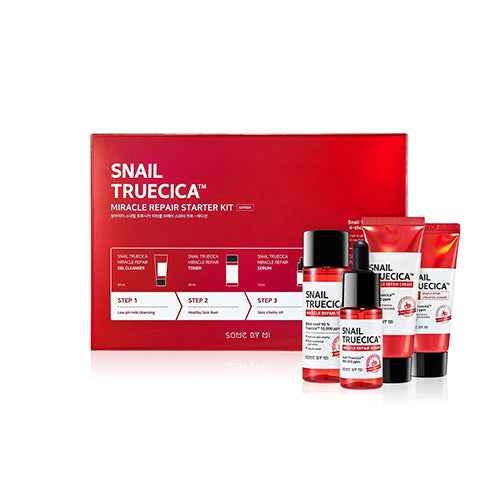 [Kit de cuidado de piel] SOMEBYMI Snail Truecica Miracle Repair Starter Kit