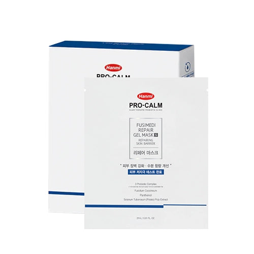 [Mascarillas faciales] PRO-CALM Fusimedi Repair Gel Mask S (5ea)