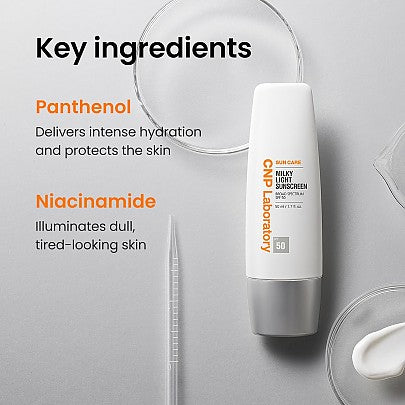 [Protector solar] CNP Milky Light Sunscreen Broad Spectrum SPF 50 50ml