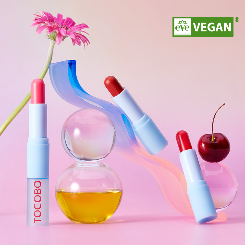 [Bálsamo labial] TOCOBO Glass Tinted Lip Balm (3 colors)