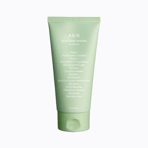 [Limpiador facial] Abib *renew* Acne Foam Cleanser Heartleaf Foam 150ml