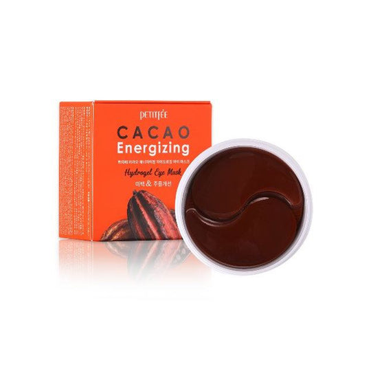 [Mascarilla contorno de ojos] Petitfee Cacao Energizing Hydrogel Eye Mask 84ml (60ea)