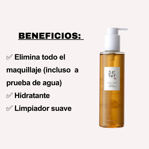 [Aceite limpiador facial] BoJ Ginseng Cleansing Oil 210ml
