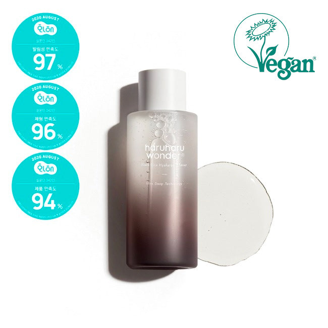 [Tónico facial hidratante] haruharu Black Rice Hyaluronic Toner 150ml