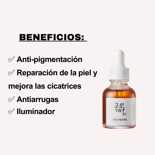 [Sérum revitalizante] BoJ Revive Serum : Ginseng+Snail Mucin 30ml