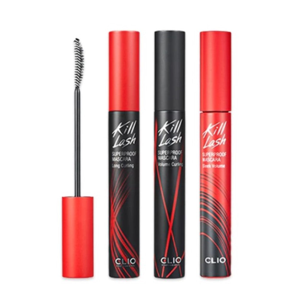 [Máscara para pestañas] CLIO *NEW* Kill Lash Super Proof Mascara (4 colors)