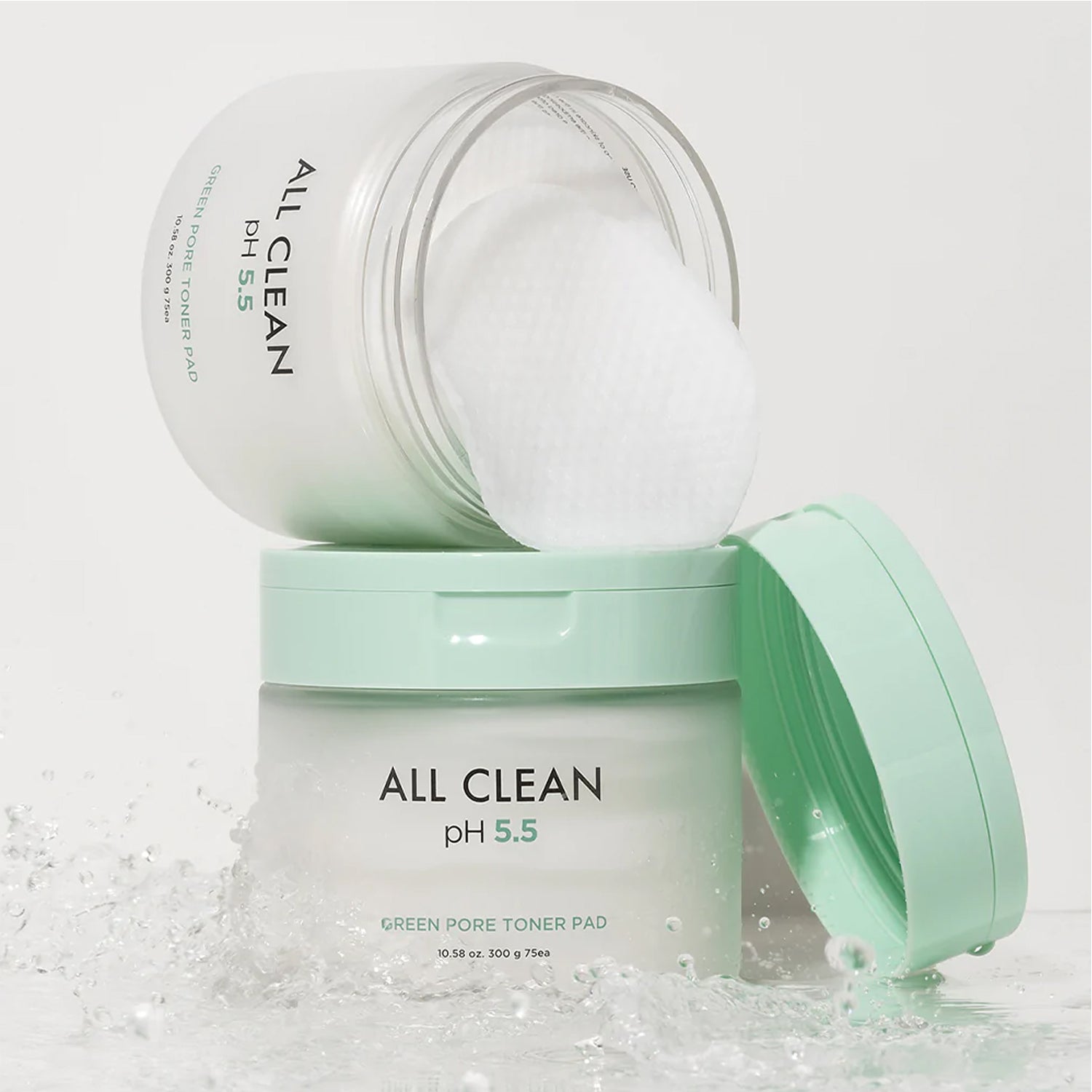 [Almohadillas con tónico] Heimish All Clean Green Pore Toner Pad (75ea)